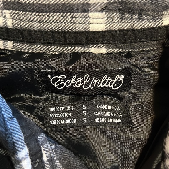 ECKO UNLTD KID BOY YOUTH BUTTON UP SWEATER JACKET - Picture 5 of 6